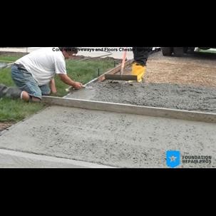 Concrete Driveways and Floors Chester Springs Pennsylvania